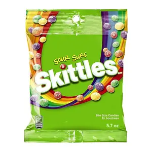 Skittles Bite Size Candy, Sours, 5.7 Ounce Bag skittle tiktok viral buy bulk Skittles Bite Size Candy, Sours, 5.7 Ounce Bag skittle tiktok viral buy bulk