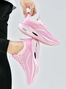 Lightweight Rebound Colorblock Running Shoes, Professional Long-Distance Racing Sports Sneakers, All-Season Casual Wear, Runner Shoe, Athletic Running Shoes