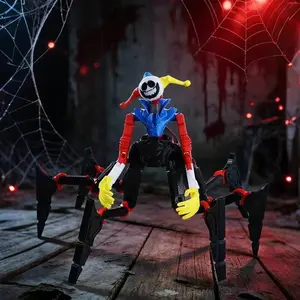 3D Printed Horror Style Spider Action Figure, 3D Printed Articulated Game Figure Collectible Model Toy for Game Fans Gift