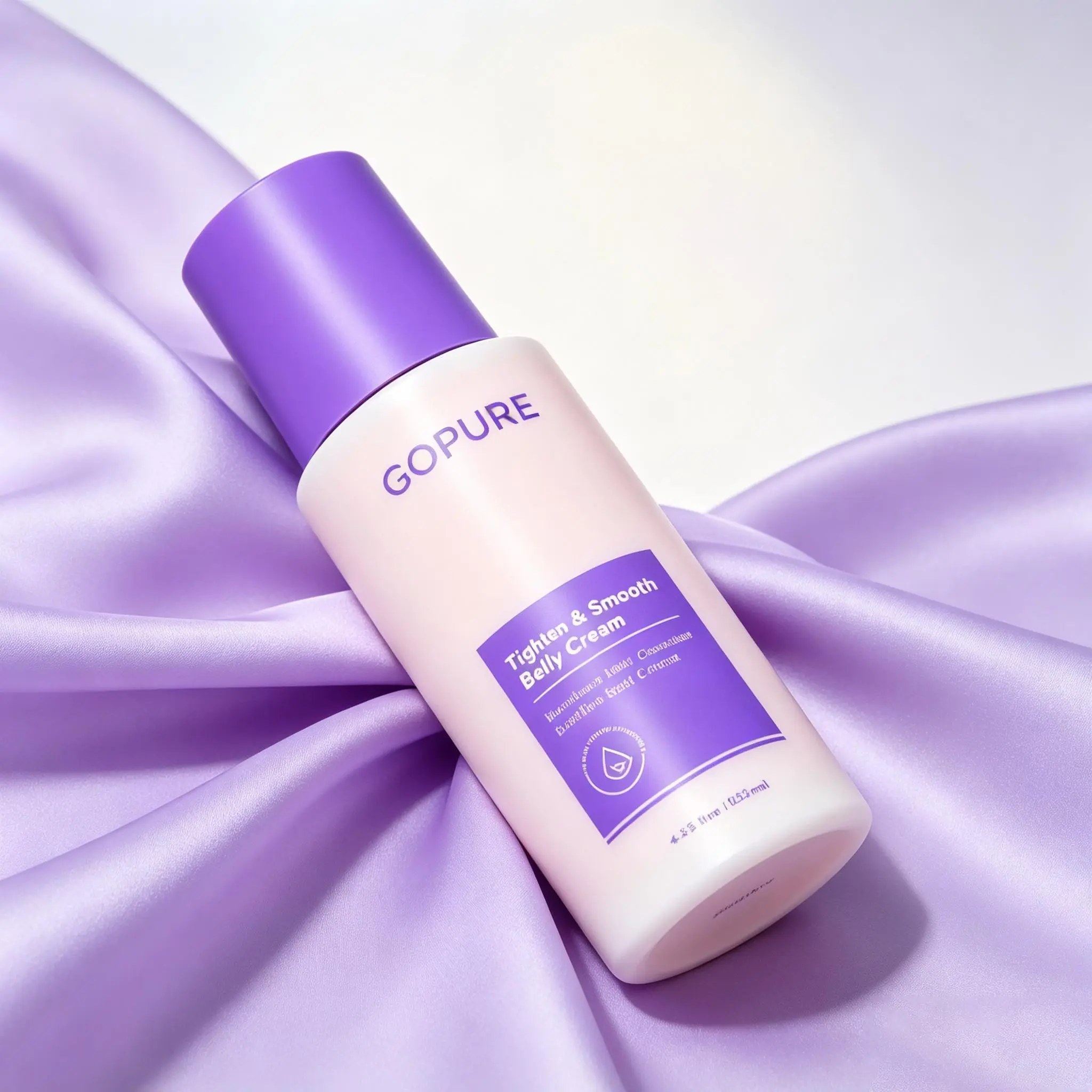 Postpartum Sagging Belly Fix | GOPURE Belly Firming Cream, 6% Micro-Tight Complex Longan Seed Extract, Stretch Mark Smoothing Lotion, Fast Absorb Tightening Body Lotion 4.23oz