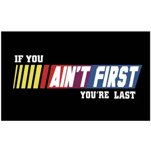 lf You Ain't First You're Last Flagwithout Flagpole, FitnessMotivational Flag for College DormRoom Gym Party Bedroom Garage,Room Decor, Wall Decor Flag Banner, Home Decor