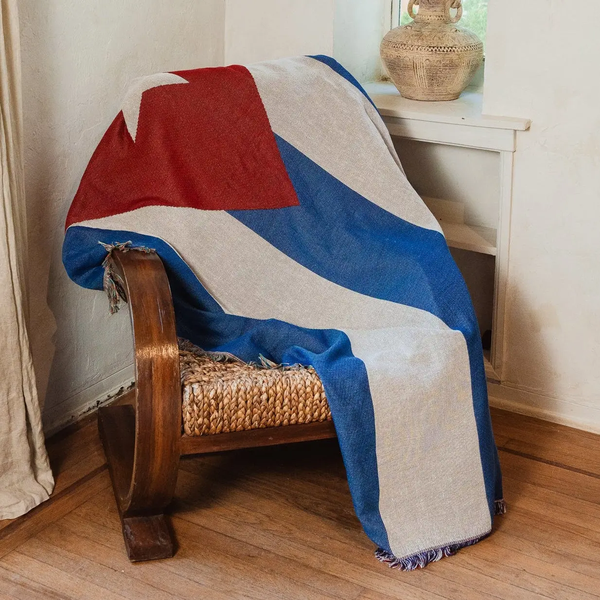 Cuba Flag Woven Throw Blanket Cuba Flag Woven Throw Blanket