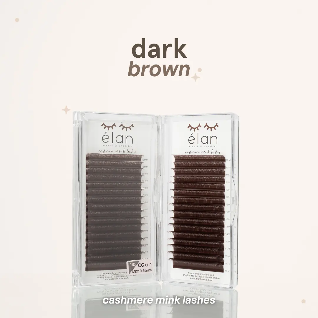 DARK BROWN color lashes Eyelashes Lash Extensions DARK BROWN color lashes Eyelashes Lash Extensions
