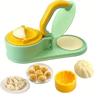 1pc Household Kitchen Multifunctional Three in One Dumpling Making Mold, a Dumpling Making Tool with a Pressure Protector, Durable, Simple and Convenient, and Quick Molding, He Perfect Gift for Ramadan, New Year, and Easter.
