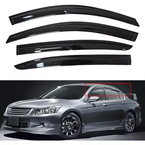 Window Vent Visor Rain Guard Shade Replacement for 2008-2012 Honda Accord 4Door Sedan