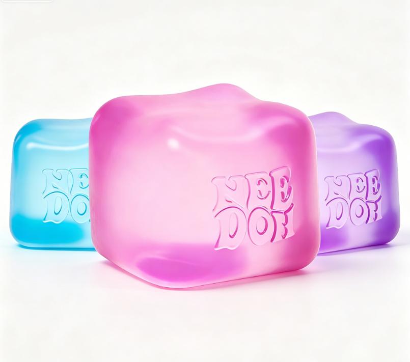 NeeDoh Nice Cube Super Solid Squish Toy Viral Relaxation Gift for All Ages
