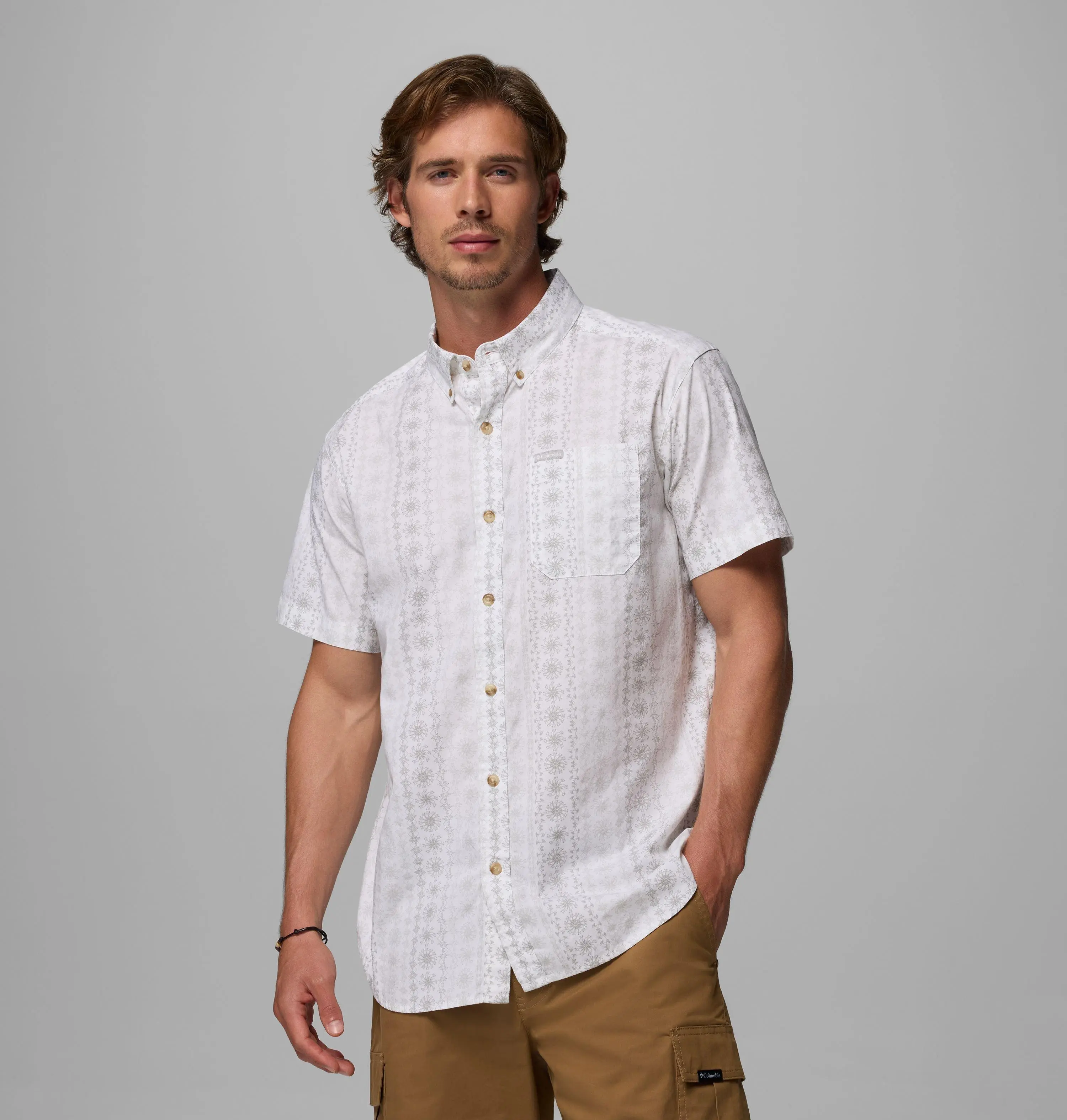 Men's Rapid Rivers Printed Short Sleeve Shirt