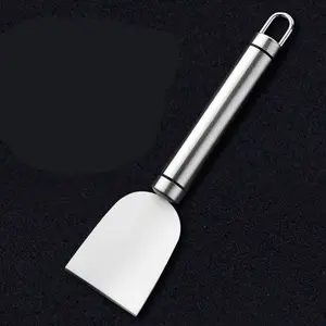 1pc Stainless Steel Multi-purpose Cleaning Scraper Utensils Kitchen Refrigerator Tile Spatulla for Kitchen, Floor, Glass and More Barbecue Utensils