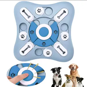 Interactive Dog & Cat Puzzle Feeder Toy – Slow Feeder, IQ Training Food Dispenser, Anti-Slip Pet Toy