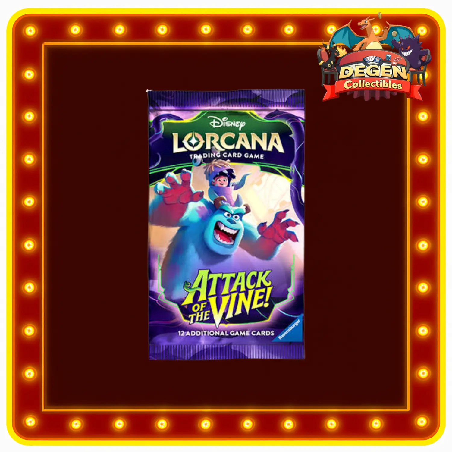 Disney Lorcana Attack of the vine booster pack