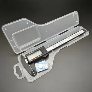 Electronic Digital Display Vernier Caliper, 0-150mm High-strength Plastic Caliper Measuring Tool, Inner and Outer Diameter Measuring Tool with Storage Case