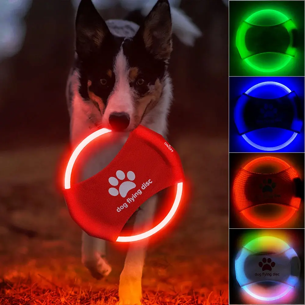 LED Illuminated Frisbee for Dogs LED Illuminated Frisbee for Dogs