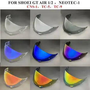 Helmet Visor for SHOEI GT Air Neotec CNS-1 TC-5 TC-9 GT Air 2 Helmet Shield UV Cut Casco Moto Face Shield Visera Windshield Anti-UV Anti-Fog Anti-Scratch Polycarbonate Lens