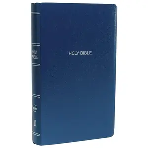 NKJV, Gift and Award Bible, Leather-Look, Blue, Red Letter, Comfort Print: Holy Bible, New King James Version