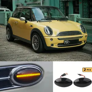 🔥💡 Dynamic LED Signal Light for Mini Cooper R50/R52/R53 | 2002-2008 ✅ Sequential Flash Plug&Play Durable PC Material