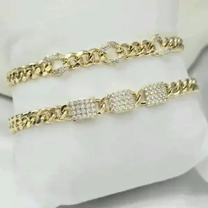 Gold Bracelet with High-Quality Lamination Waterproof for Daily Use Perfect Gift Option