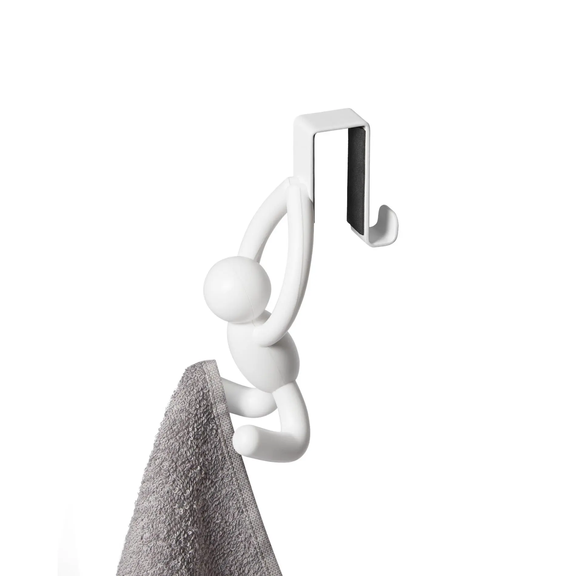 Umbra Buddy OTD Cabinet Hook - Playful Space-Saving Door Installation Storage Accessory Set for Home, Kitchen Organizing, Storage Accessories