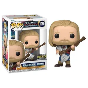 Funko Pop! Ravager Thor Thor Love and Thunder 1085 - Entertainment Earth Exclusive Vinyl Figure in PopShield Protector