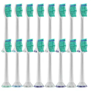 4/8/12/16/Replacement Toothbrush Heads Compatible with Philips Electric Brush Head 1100 2100 4100 4300 5100 5300 6100 6500 etc Replaceable Brush Heads