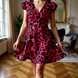 Scarlett Wild Leopard Dress