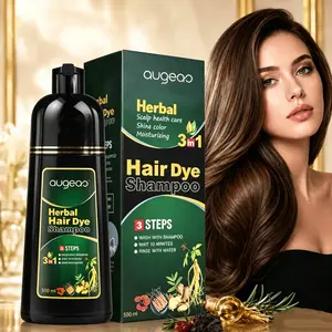 1pcs-16.91fl.oz Coffee Hair Dye Shampoo  Gentle And Non-irritating, Moisturizes Scalp, Easily Changes Hair Color, Hair Beauty Shampoo A Perfect Gift, Nonirritating Hair Care, Color Changing Shampoo, Easy Application，500ML