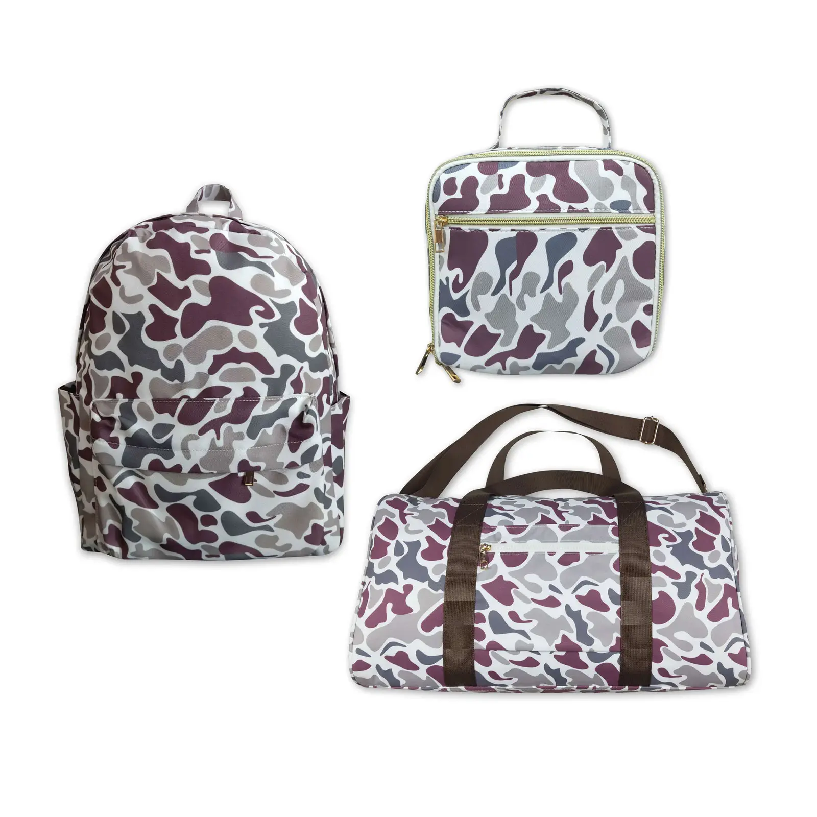 Kids' Camo Gray Sports Backpack, Stylish Sports Bag for Workouts (BA0262), Sports Bags, Workout Sport Bags