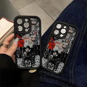 Death Note Anime Phone Case Compatible with iPhone 11/12/13/14/15/16 (Pro Max/Plus) Edgy Ryuk Death God Collage Art Cover for Anime Fans