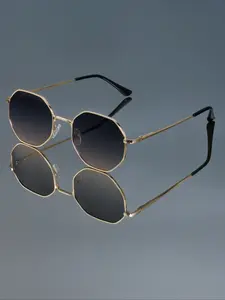 New Fashion Retro Small Frame Square Glasses, Unisex Metal Frame Simple Versatile Daily Casual Wear Decorative Eyewear