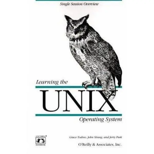 USED Book - Learning the UNIX Operating System (Nutshell Handbooks) by Jerry Peek (Paperback) - english