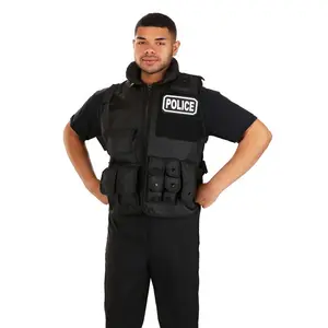 Plus Size Deluxe SWAT Team Costume Vest for Adults