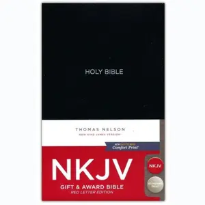 NKJV Gift & Award Bible Black – Case of 24 | Bulk Christian Bibles