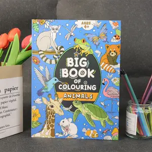 Animal-Themed Coloring Book, Big Book Of Colouring Animals, Beginner-Friendly Design, Ideal for Creative Development & Imaginative Play