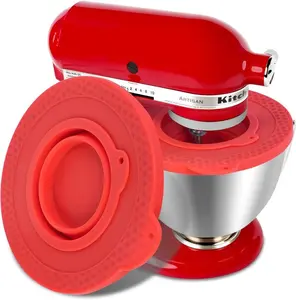 Silicone Mixer Bowl Cover, KitchenAid Tilt-Head Stand Mixer Accessory, Compatible with 4.5-5 Qt Bowls