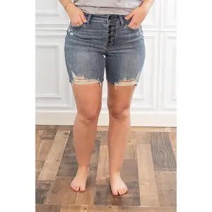 Judy Blue Gianna Button Fly Shorts