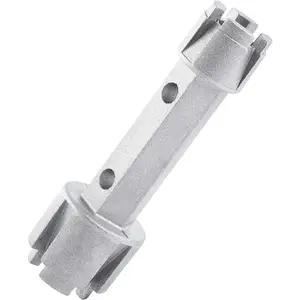 Tub Drain Remover Wrench-For Installing and Removing Most Bath and Shower Drains and Closet Spuds. Square Plastic Toilet Seat Nuts