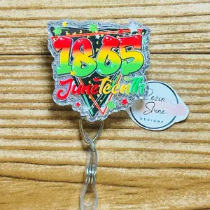 Juneteenth Badge Reel