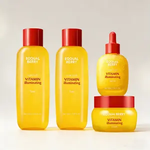 EQQUALBERRY Vitamin Illuminating Serum | Niacinamide 4% + Brightening Vitamin C Face Serum with Hyaluronic Acid & Vitamin E | Dark Spot, Uneven Tone Care | Korean Skincare, 1.01 fl.oz
