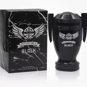 Invencible black perfum for men
