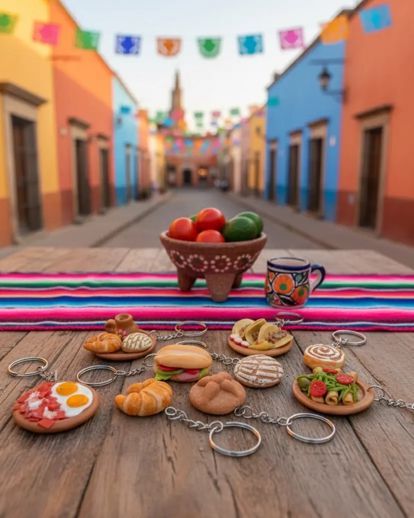 Antojitos Mexicanos Keychains