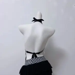 Gothic Vintage Black Spice Girls Bikini Set Women Y2k Harajuku Slim Fit Sexy Swimwear Summer Casual Fashion Beach Outfits New