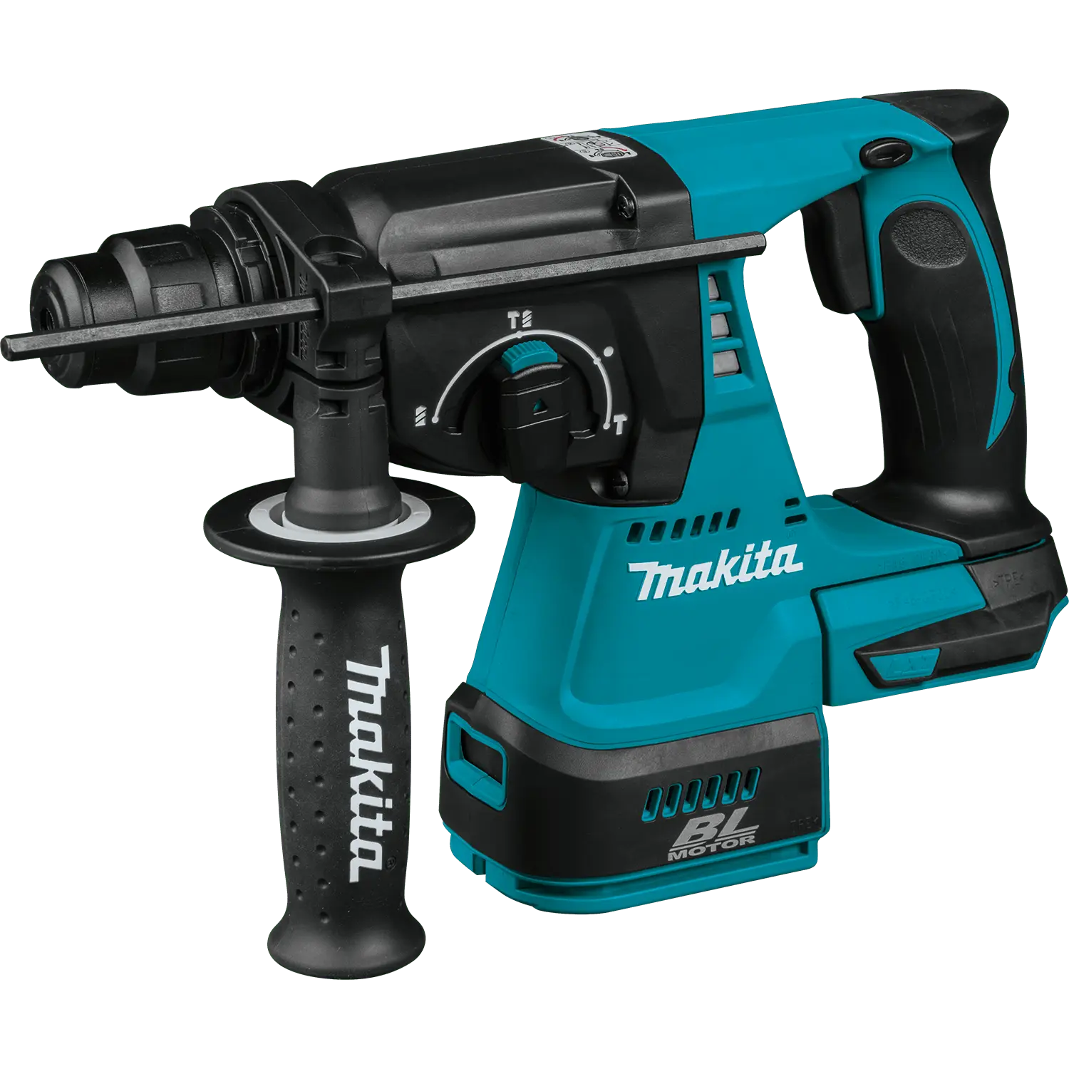 Makita Factory-Serviced 18V LXT Series Brushless Cordless Rotary Hammer, 1" SDS-Plus Bit, Hammer+Rotate Mode, 3 Drilling Modes, 2.0J Anchor Drive, Longer Run Time (Tool Only, for Concrete Work), Cordless Tools, Brushless Power Tool