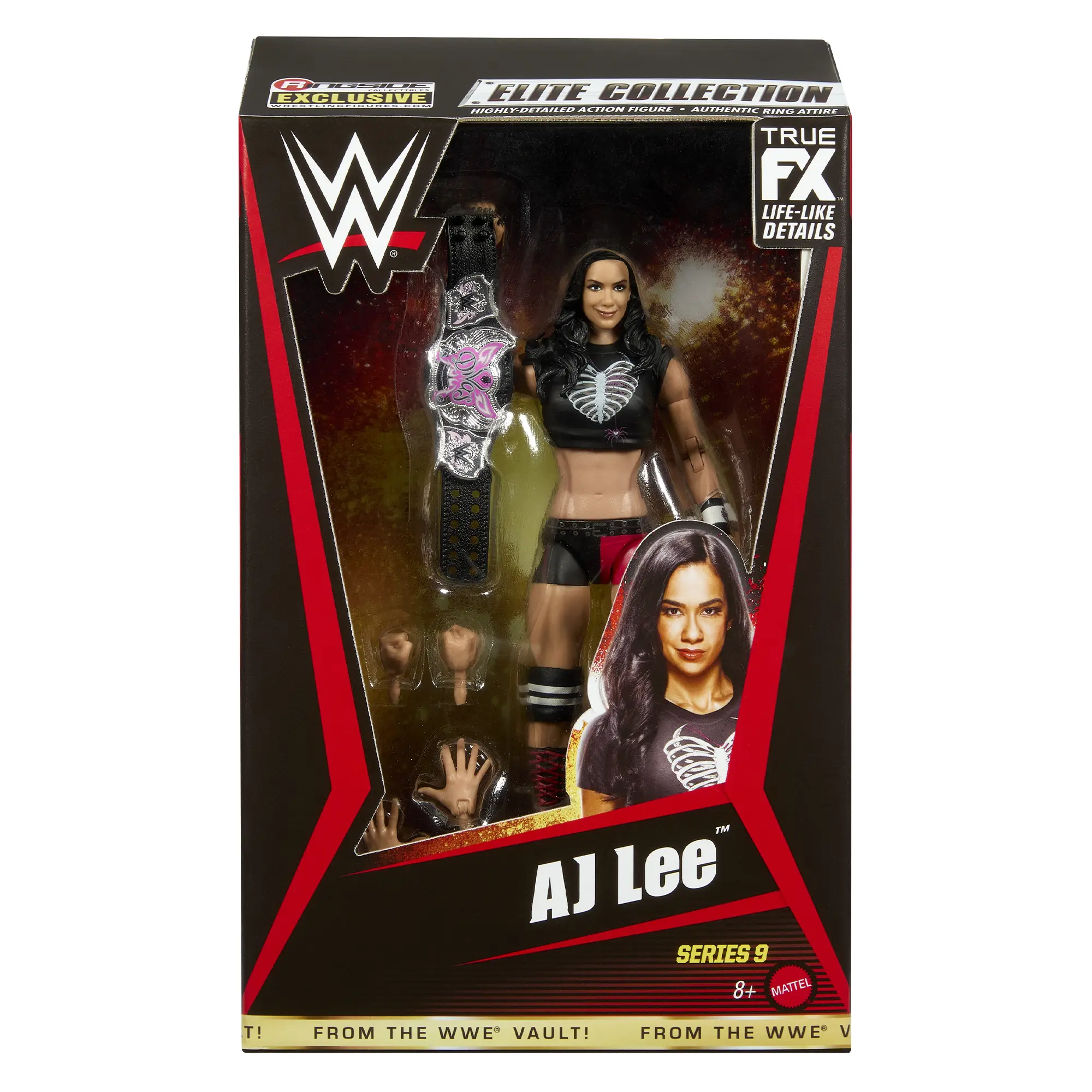 AJ Lee - WWE From the Vault Ringside Exclusive Series 9 Mattel WWE Toy Wrestling Action Figure