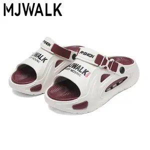 New Fashion Non-Deforming High-Elastic Breathable Thick-Soled Pool/Bathroom Slippers, Non-Slip, Waterproof, Comfortable, Height-Increasing