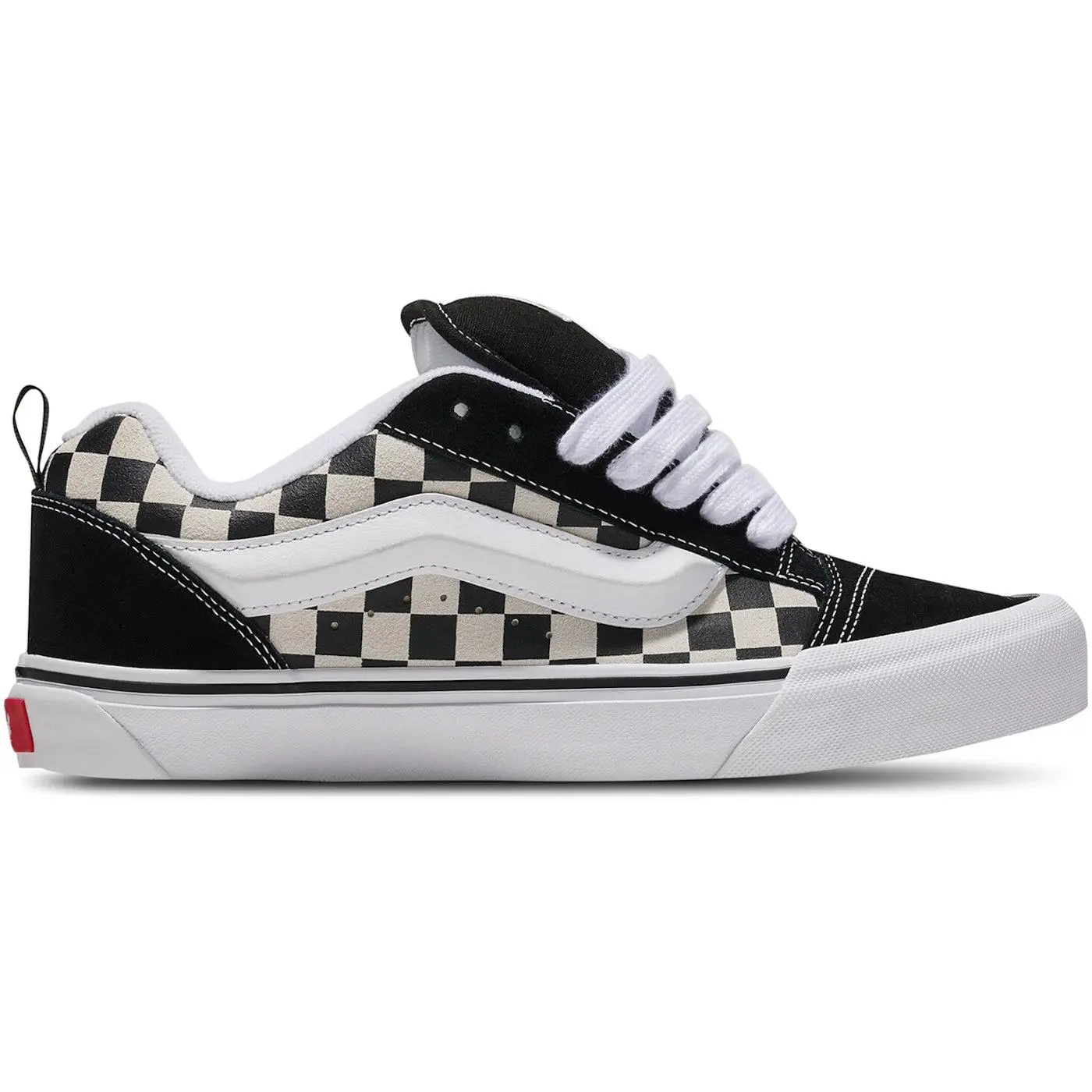 Vans Knu Skool Checkerboard Black White