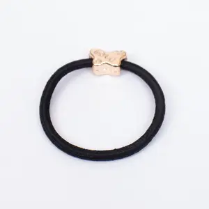 eullair Black Elastic Hair Tie 1 Band