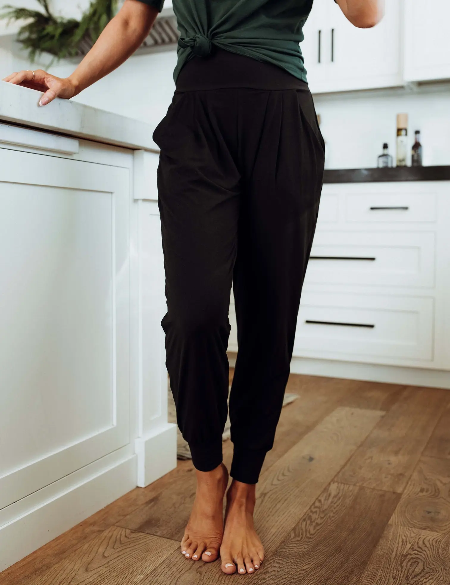 Simply The Best Harem Pants - Black