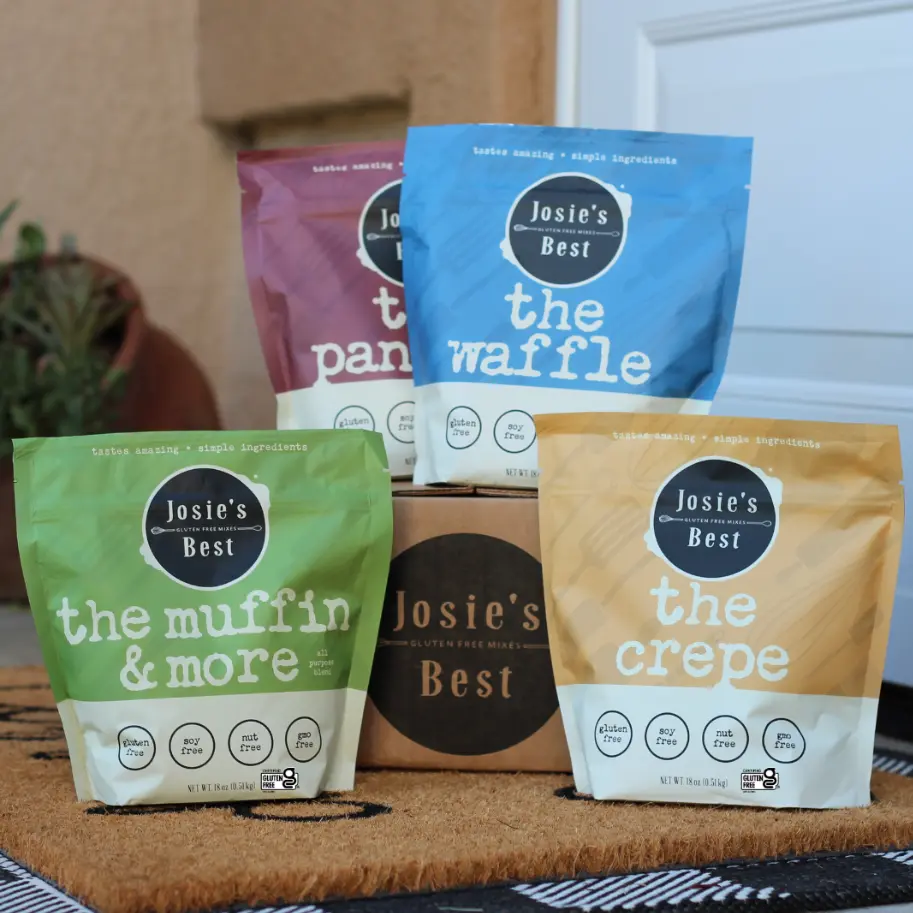 Variety Pack of Certified Gluten Free Baking Mixes - Top 9+ Allergen Free