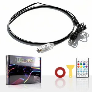 Car LED Strip, Multifunctional Car Led Automotive Interior Ambient Light Multi-Mode Dashboard Decorative Light with USB Universal Interface, Led Lights Car