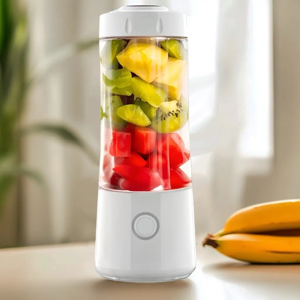 Compact High-Speed Portable Juicer – USB Powered Fruit Blender & Personal Food Processor household kitchen
