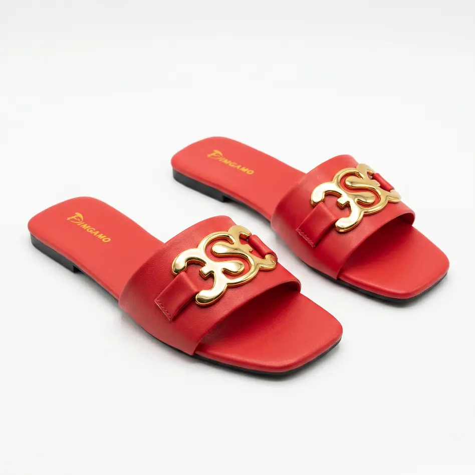 Womens PU Leather Sandals - Stylish | Comfy Sandal Footwear with   Slip-resistant Slides Shoes for Women  Casual Outdoor Vacation  Vibes